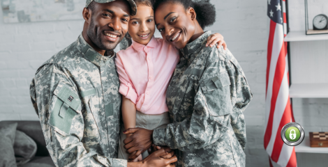 How do we handle pay for an employee out on military leave?